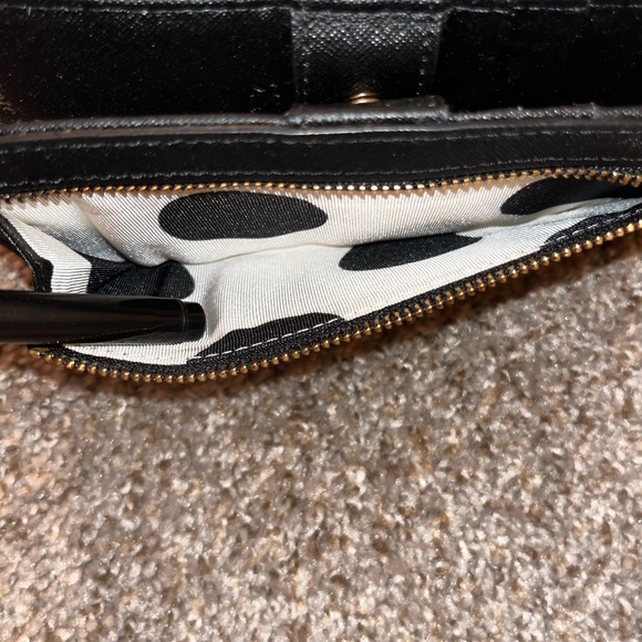 NWOT Kate Spade Black Large Slim Bifold Wallet - Picture 5 of 6